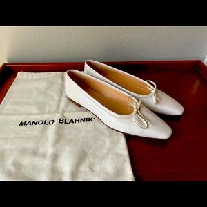 Manolo Blahnik ballet flats
